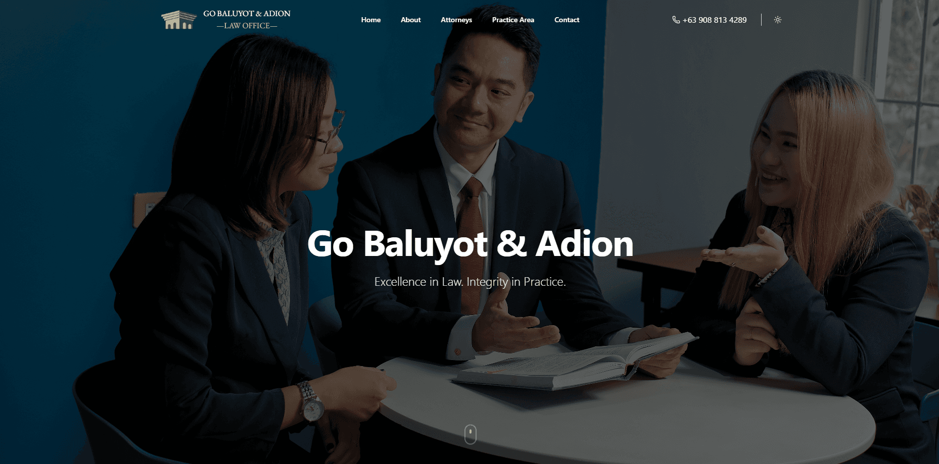 Go Baluyot & Adion Website